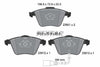 Textar Brake Pads Full Set Of 4 Front 2380101 thumbnail