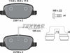 Textar Brake Pads Full Set Of 4 Rear With Brake Caliper Screws 2381101 thumbnail