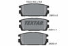 Textar Brake Pads Set Brake Pads Full Set Of 4 Rear 2381301 thumbnail