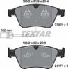 Textar Brake Pads Full Set Of 4 Front 2382201 thumbnail