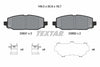 Textar Brake Pads Full Set Of 4 Rear With Accessories 2383101 thumbnail