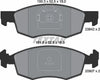 Textar Brake Pads Full Set Of 4 Front 2384201 thumbnail