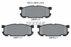 Textar Brake Pads Set Brake Pads Full Set Of 4 Rear 2387601 thumbnail