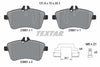 Textar Brake Pads Full Set Of 4 Front With Brake Caliper Screws With Accessories 2388101 thumbnail