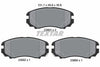 Textar Brake Pads Full Set Of 4 Front 2389101 thumbnail