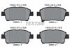 Textar Brake Pads Full Set Of 4 Front 2390401 thumbnail