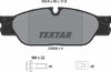 Textar Brake Pads Full Set Of 4 Front With Accessories 2390801 thumbnail