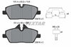 Textar Brake Pads Full Set Of 4 Front With Brake Caliper Screws With Accessories 2391508 thumbnail
