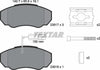 Textar Brake Pads Full Set Of 4 Front With Brake Caliper Screws With Accessories 2391701 thumbnail