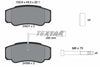 Textar Brake Pads Full Set Of 4 Rear With Brake Caliper Screws With Accessories 2392103 thumbnail