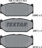 Textar Brake Pads Full Set Of 4 Front 2396201 thumbnail