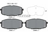 Textar Brake Pads Full Set Of 4 Front 2396601 thumbnail