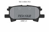Textar Brake Pads Set Brake Pads Full Set Of 4 Rear 2396701 thumbnail