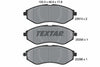 Textar Brake Pads Full Set Of 4 Front 2397406 thumbnail