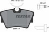 Textar Brake Pads Full Set Of 4 Rear With Brake Caliper Screws 2398001 thumbnail