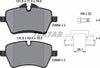 Textar Brake Pads Full Set Of 4 Front With Brake Caliper Screws With Accessories 2398404 thumbnail