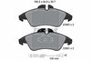 Textar Brake Pads Full Set Of 4 Front 2399002 thumbnail