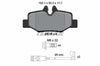 Textar Brake Pads Full Set Of 4 Rear With Brake Caliper Screws 2400801 thumbnail