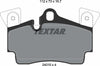Textar Brake Pads Full Set Of 4 Rear With Counterweights 2401001 thumbnail