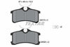 Textar Brake Pads Set Brake Pads Full Set Of 4 Rear 2401301 thumbnail