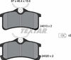 Textar Brake Pads Set Brake Pads Full Set Of 4 Rear 2401301 thumbnail