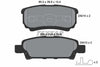 Textar Brake Pads Set Brake Pads Full Set Of 4 Rear 2401401 thumbnail
