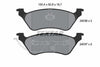Textar Brake Pads Set Brake Pads Full Set Of 4 Rear 2403605 thumbnail