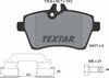 Textar Brake Pads Full Set Of 4 Front With Brake Caliper Screws With Accessories 2407702 thumbnail