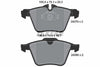 Textar Brake Pads Full Set Of 4 Front 2407903 thumbnail