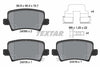 Textar Brake Pads Set Brake Pads Full Set Of 4 Rear 2408601 thumbnail