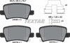 Textar Brake Pads Set Brake Pads Full Set Of 4 Rear 2408601 thumbnail