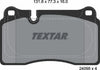 Textar Brake Pads Full Set Of 4 Front Rear 2409803 thumbnail