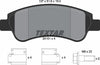 Textar Brake Pads Full Set Of 4 Front With Brake Caliper Screws 2410101 thumbnail