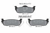 Textar Brake Pads Set Brake Pads Full Set Of 4 Rear 2411102 thumbnail