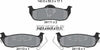 Textar Brake Pads Set Brake Pads Full Set Of 4 Rear 2411102 thumbnail