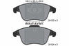 Textar Brake Pads Full Set Of 4 Front 2412301 thumbnail