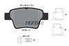 Textar Brake Pads Full Set Of 4 Rear With Brake Caliper Screws 2415001 thumbnail