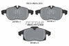 Textar Brake Pads Full Set Of 4 Front 2415501 thumbnail