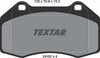 Textar Brake Pads Full Set Of 4 Front 2416201 thumbnail