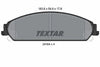 Textar Brake Pads Full Set Of 4 Front 2416401 thumbnail