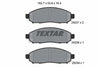 Textar Brake Pads Full Set Of 4 Front 2422704 thumbnail