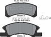 Textar Brake Pads Full Set Of 4 Front 2422901 thumbnail