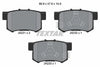 Textar Brake Pads Set Brake Pads Full Set Of 4 Rear 2423101 thumbnail