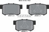 Textar Brake Pads Set Brake Pads Full Set Of 4 Rear 2423101 thumbnail