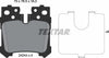 Textar Brake Pads Set Brake Pads Full Set Of 4 Rear 2424401 thumbnail