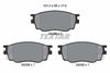 Textar Brake Pads Full Set Of 4 Front 2424601 thumbnail