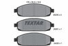 Textar Brake Pads Full Set Of 4 Front 2425001 thumbnail