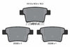 Textar Brake Pads Full Set Of 4 Rear With Brake Caliper Screws With Accessories 2426001 thumbnail