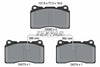 Textar Brake Pads Full Set Of 4 Front 2427301 thumbnail