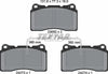 Textar Brake Pads Full Set Of 4 Front 2427301 thumbnail